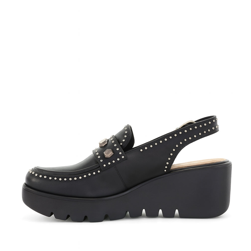BRESLEY PEEPS BLACK - Women Sandals - Collective Shoes 