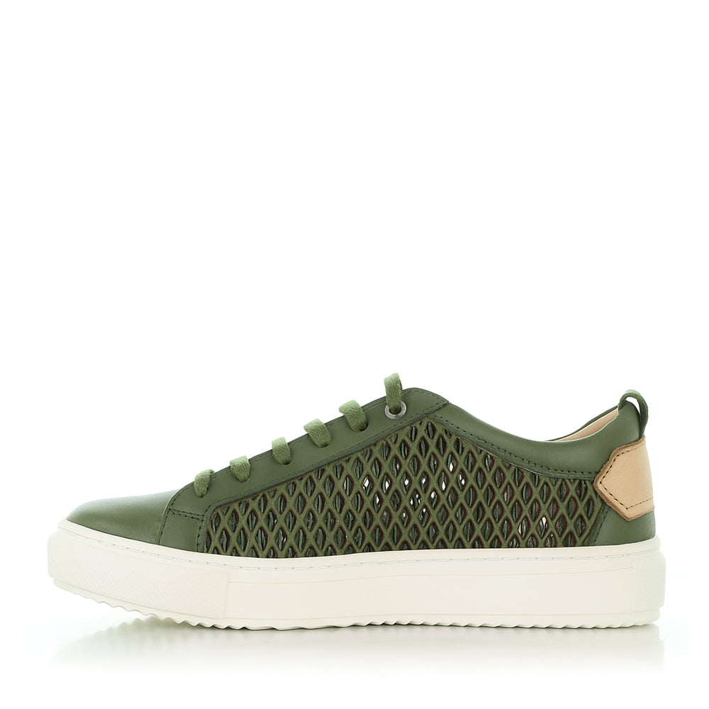 LE SANSA RONDA OLIVE - Women Sneakers - Collective Shoes 