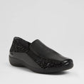Load image into Gallery viewer, ZIERA JOKEA BLACK MULTI - Women Loafers - Collective Shoes 
