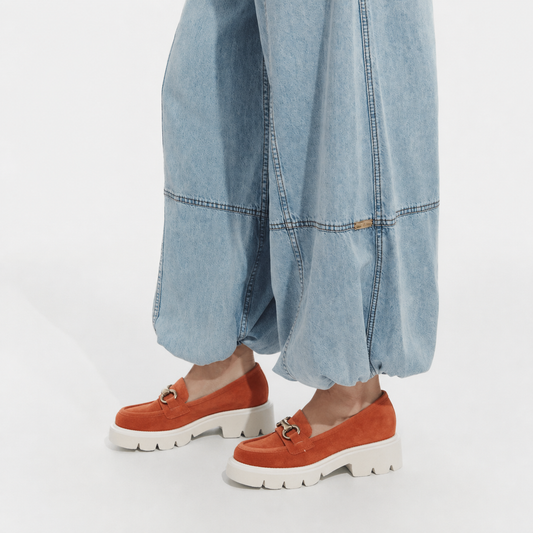 TAMARA LONDON PARGO BURNT ORANGE SUEDE
