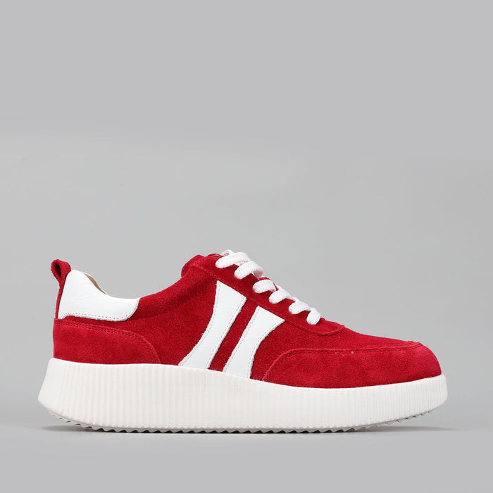 LE SANSA COMET RED SUEDE