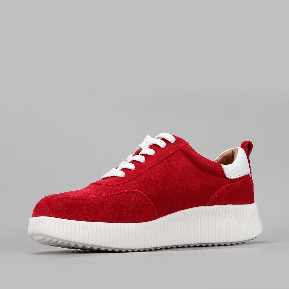 LE SANSA COMET RED SUEDE