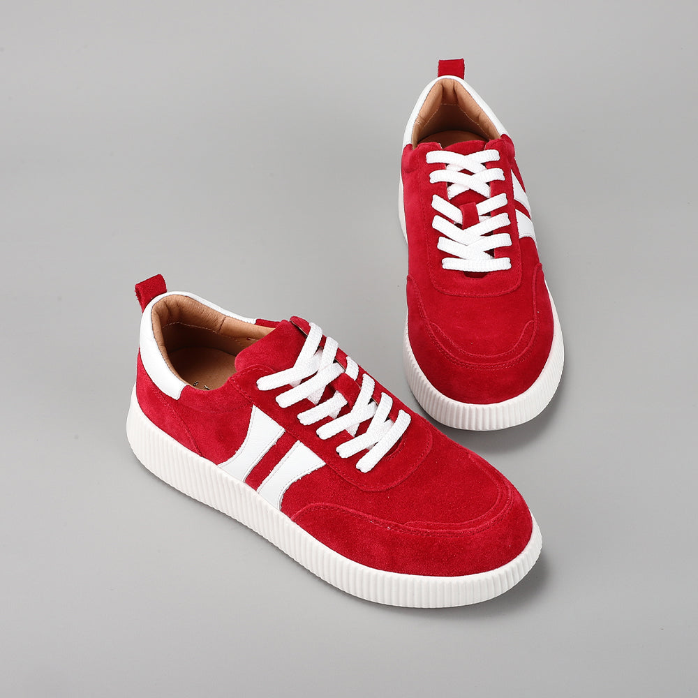 LE SANSA COMET RED SUEDE