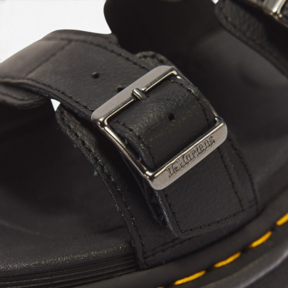 DR MARTENS MYLES ATHENA BLACK SLIDE