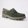 Load image into Gallery viewer, DJANGO & JULIETTE DORTE OLIVE - Women Loafers - Collective Shoes 
