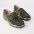 Load image into Gallery viewer, DJANGO & JULIETTE DORTE OLIVE - Women Loafers - Collective Shoes 
