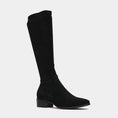 Load image into Gallery viewer, DJANGO & JULIETTE TIMOTHIE BLACK MICROSUEDE
