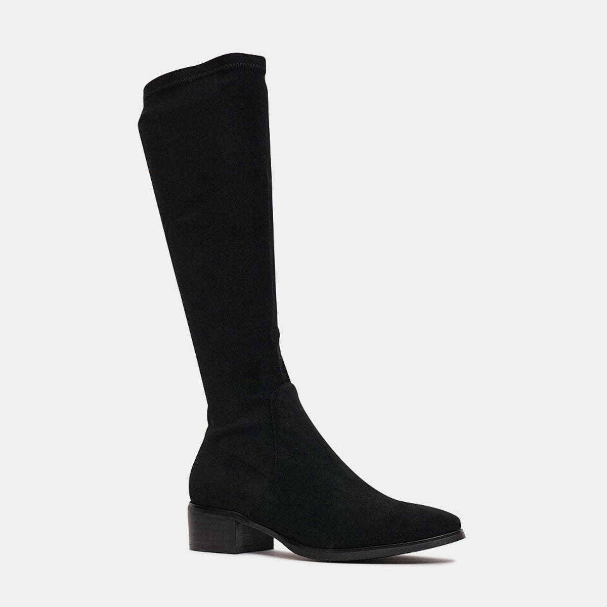 DJANGO & JULIETTE TIMOTHIE BLACK MICROSUEDE