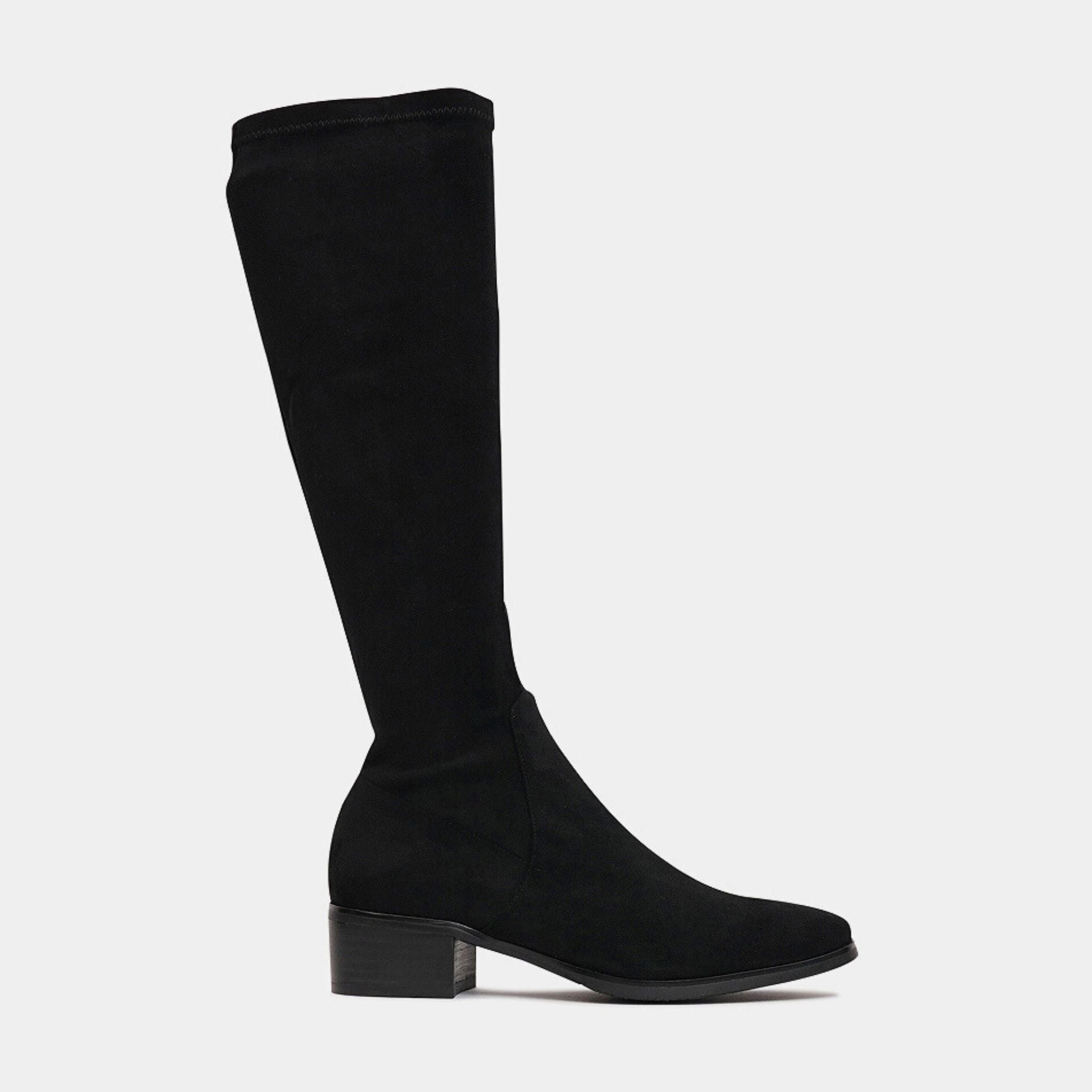DJANGO & JULIETTE TIMOTHIE BLACK MICROSUEDE