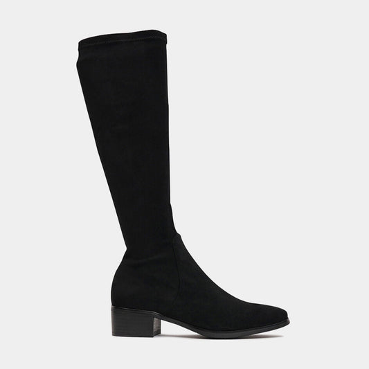 DJANGO & JULIETTE TIMOTHIE BLACK MICROSUEDE