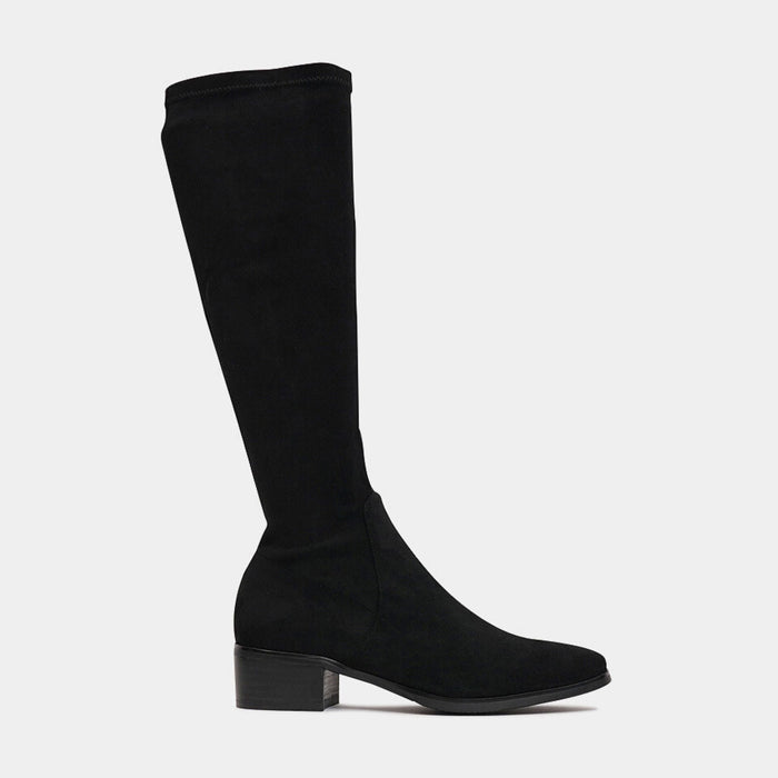 DJANGO & JULIETTE TIMOTHIE BLACK MICROSUEDE