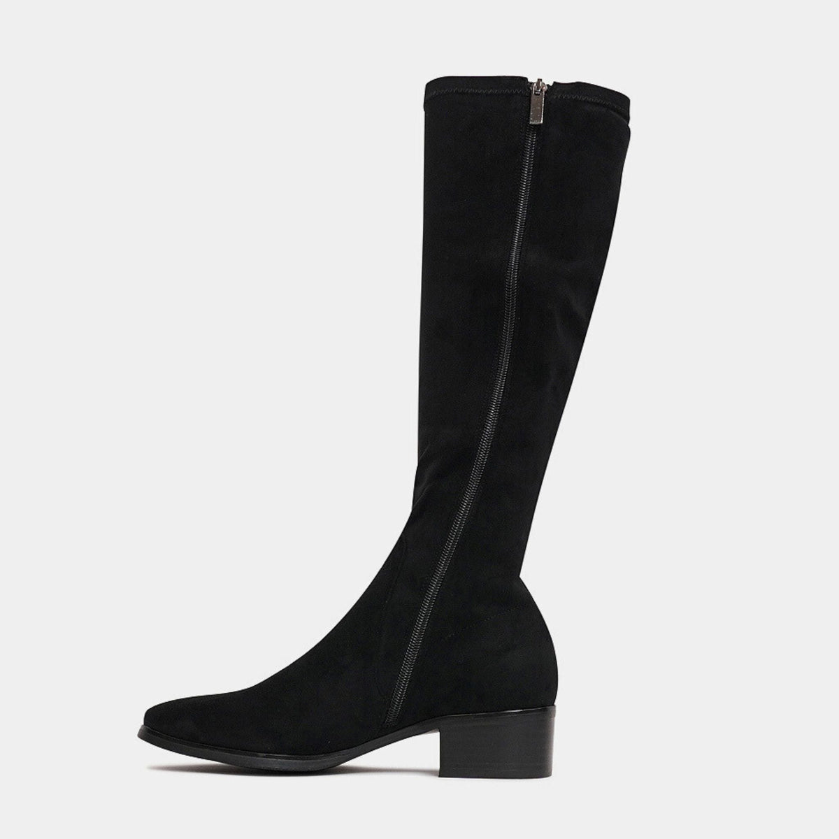 DJANGO & JULIETTE TIMOTHIE BLACK MICROSUEDE