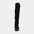 Load image into Gallery viewer, DJANGO & JULIETTE TIMOTHIE BLACK MICROSUEDE
