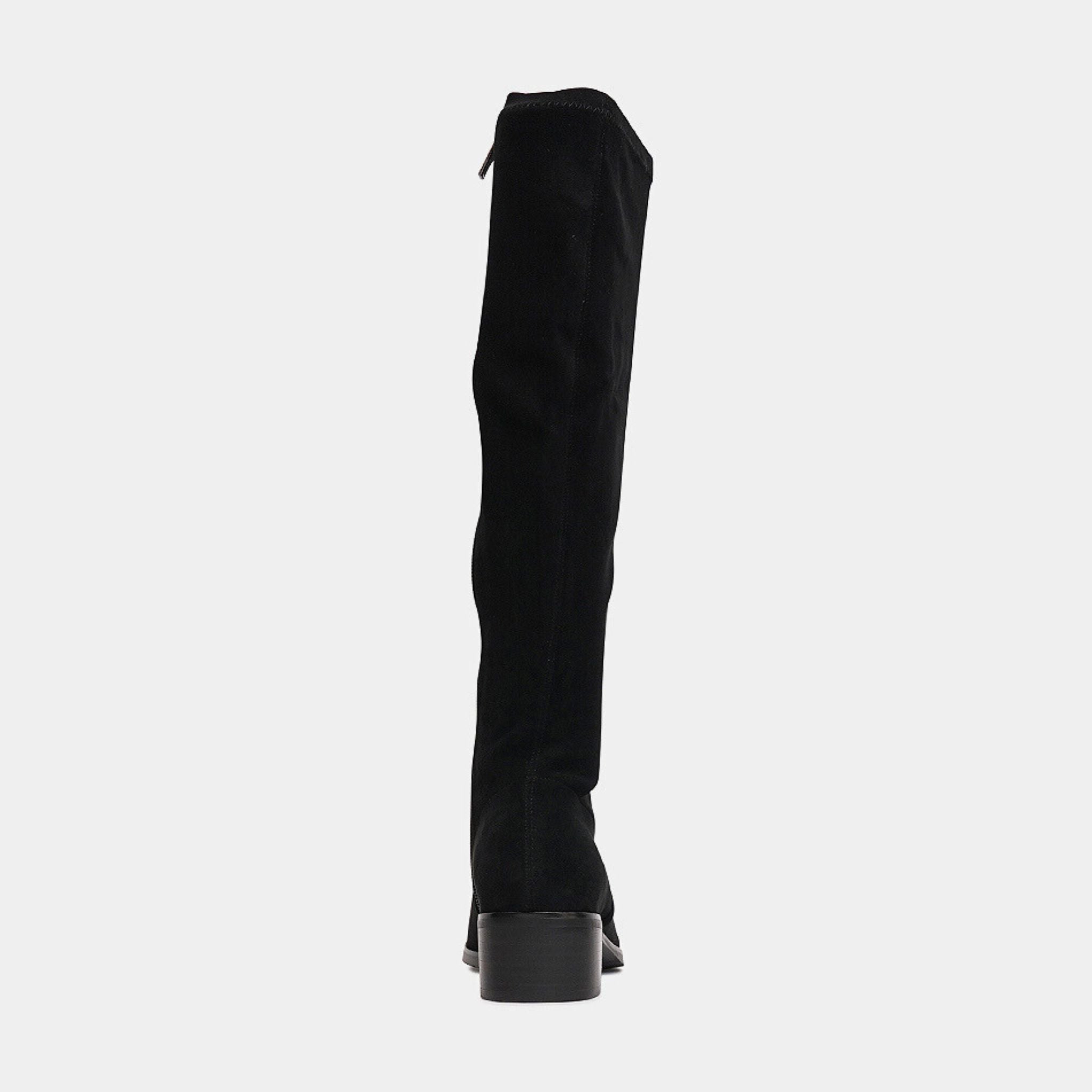 DJANGO & JULIETTE TIMOTHIE BLACK MICROSUEDE