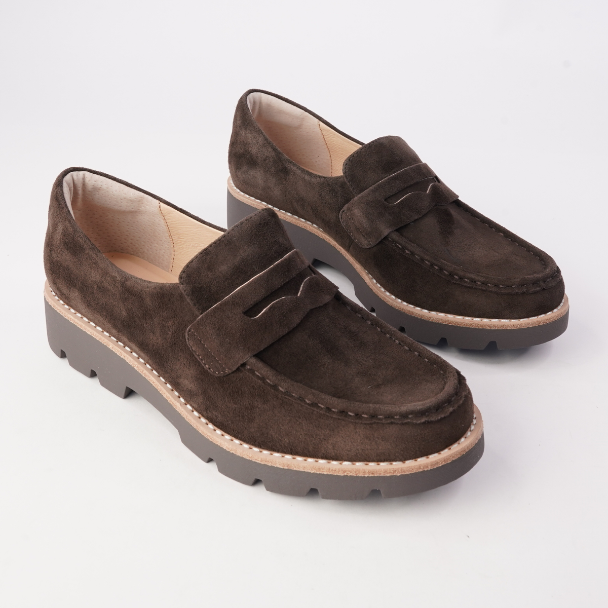 DJANGO & JULIETTE DORTE CHOCOLATE - Women Loafers - Collective Shoes 