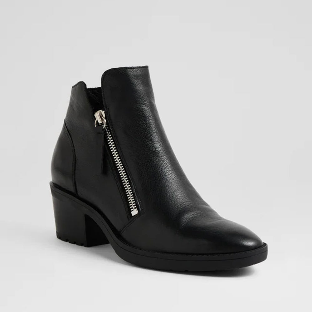 DJANGO & JULIETTE LETTICE BLACK - Women Boots - Collective Shoes 