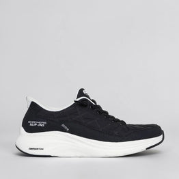 SKECHERS CONTOUR FOAM COZY FIT BLACK/WHITE - Women Sneakers - Collective Shoes 