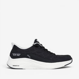 SKECHERS CONTOUR FOAM COZY FIT BLACK/WHITE