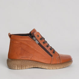 CABELLO 7232-420 TAN - Women Boots - Collective Shoes 