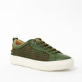 Load image into Gallery viewer, LE SANSA RONDA OLIVE - Women Sneakers - Collective Shoes 
