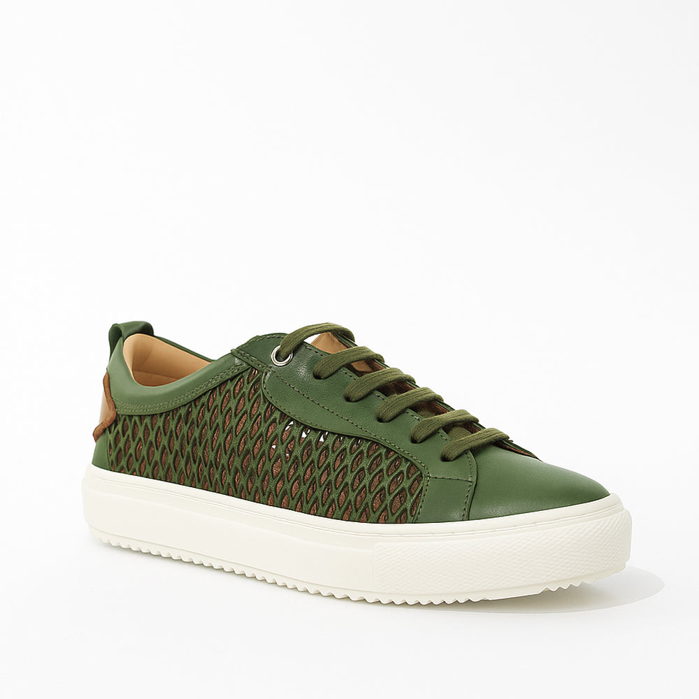 LE SANSA RONDA OLIVE - Women Sneakers - Collective Shoes 