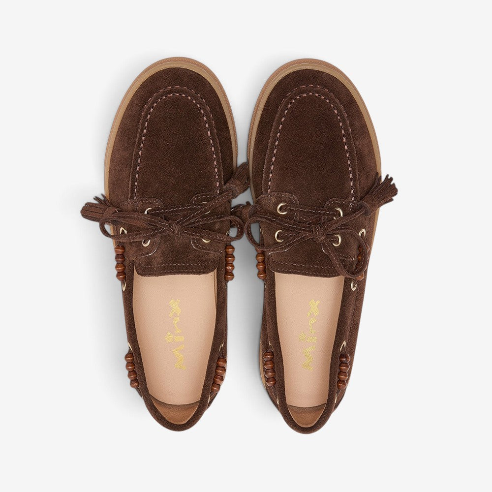 MINX PICANO CHOCOLATE SUEDE
