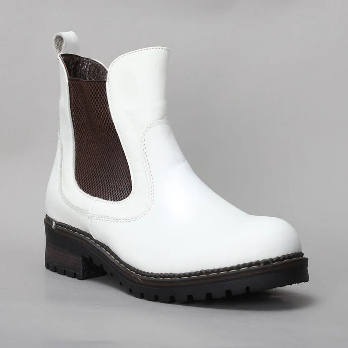 LE SANSA RIO OFF WHITE - Women LE BOOTS - Collective Shoes 