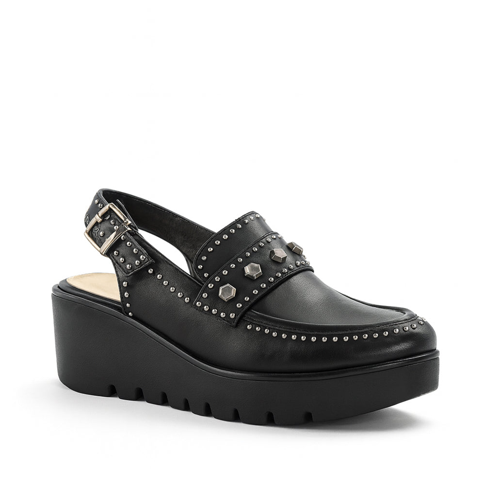 BRESLEY PEEPS BLACK - Women Sandals - Collective Shoes 