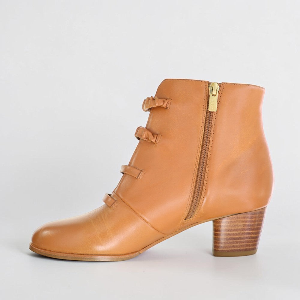 ZIERA GWION TAN - Women Boots - Collective Shoes 