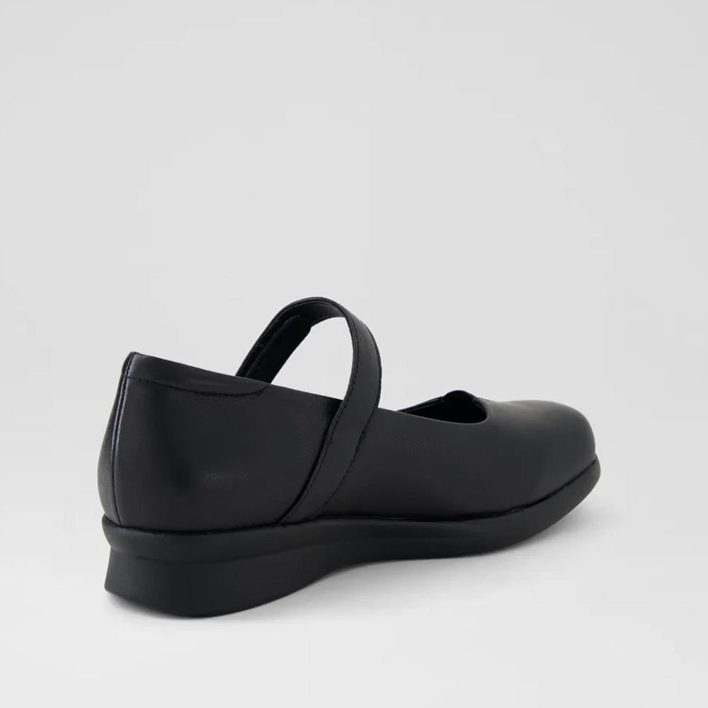 ZIERA RHAPSODY BLACK - Women Flats - Collective Shoes 