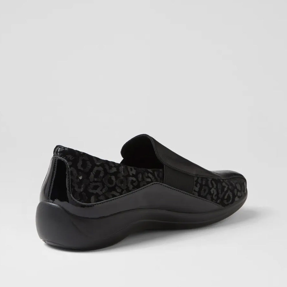 ZIERA JOKEA BLACK MULTI - Women Loafers - Collective Shoes 
