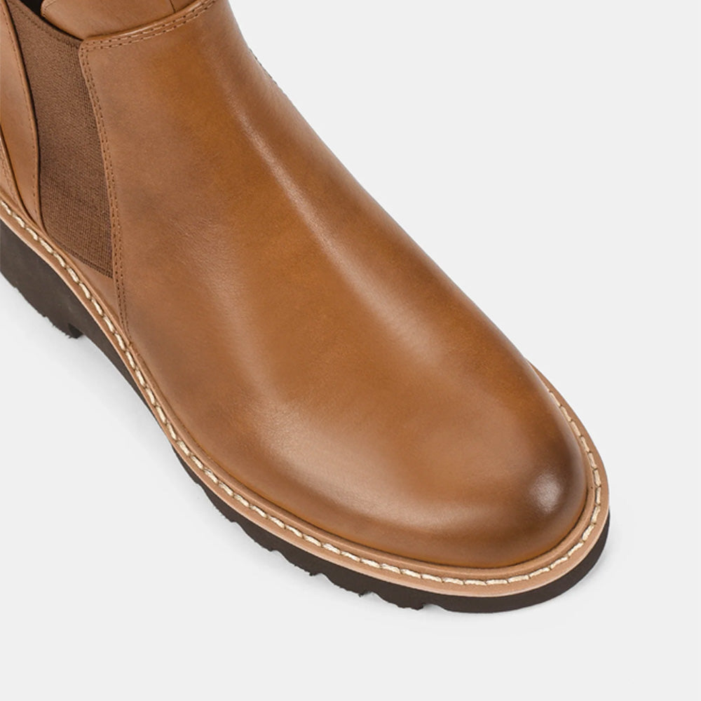 HUSH PUPPIES WENDY COGNAC - Women Boots - Collective Shoes 