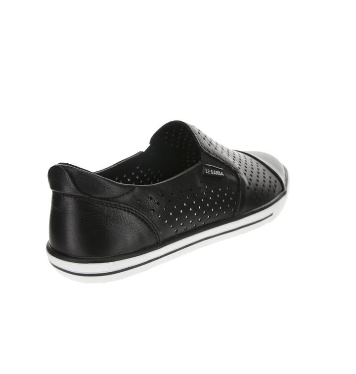 LE SANSA KEEPER BLACK - Women Slip On - Collective Shoes 