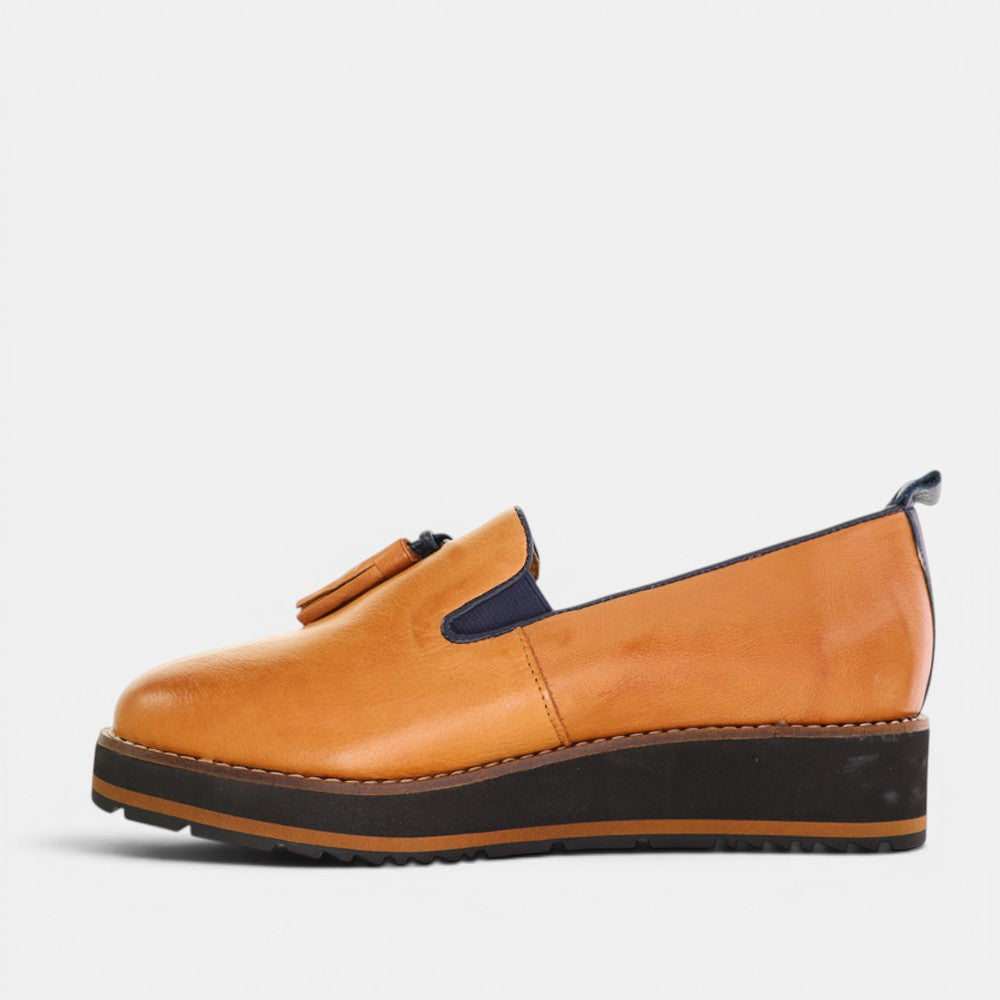 LE SANSA SWAN TAN/NAVY