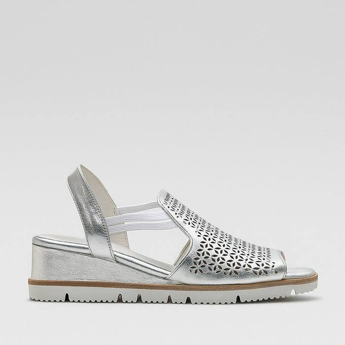 BRESLEY SLED SILVER - Women Sandals - Collective Shoes 