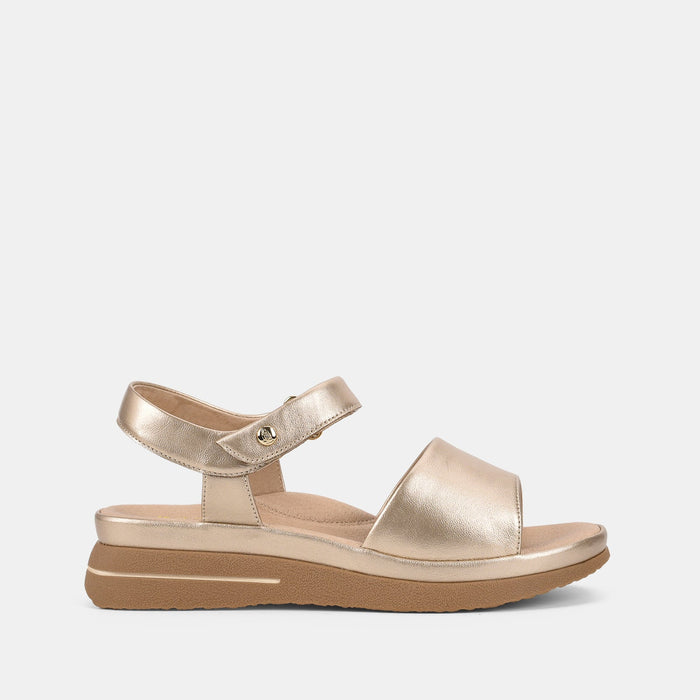 HUSH PUPPIES KAZUMI SOFT GOLD - Women Sandals - Collective Shoes 