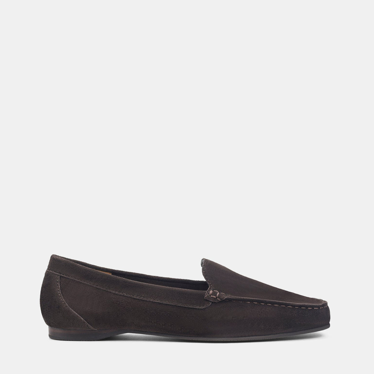 HUSH PUPPIES KAIROS GROUND COFFEE SUEDE - Women Loafers - Collective Shoes 