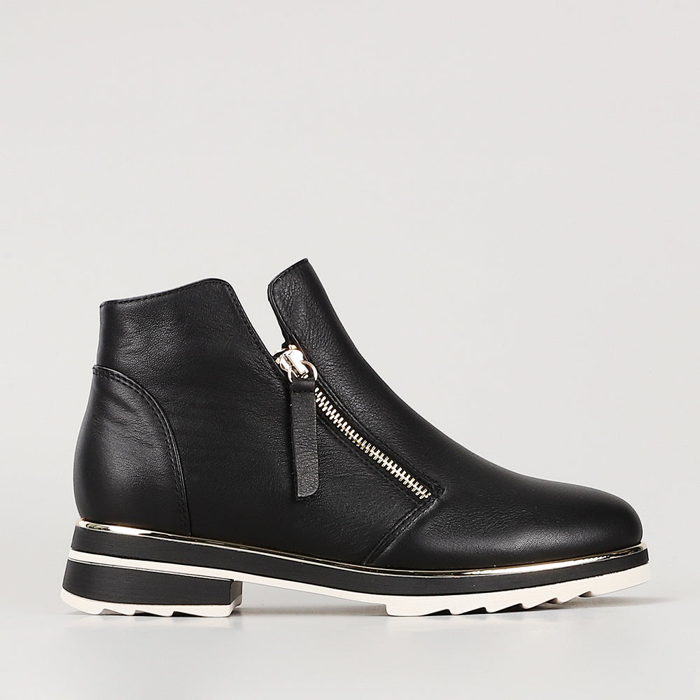 LE SANSA BASEL BLACK - Women Boots - Collective Shoes 