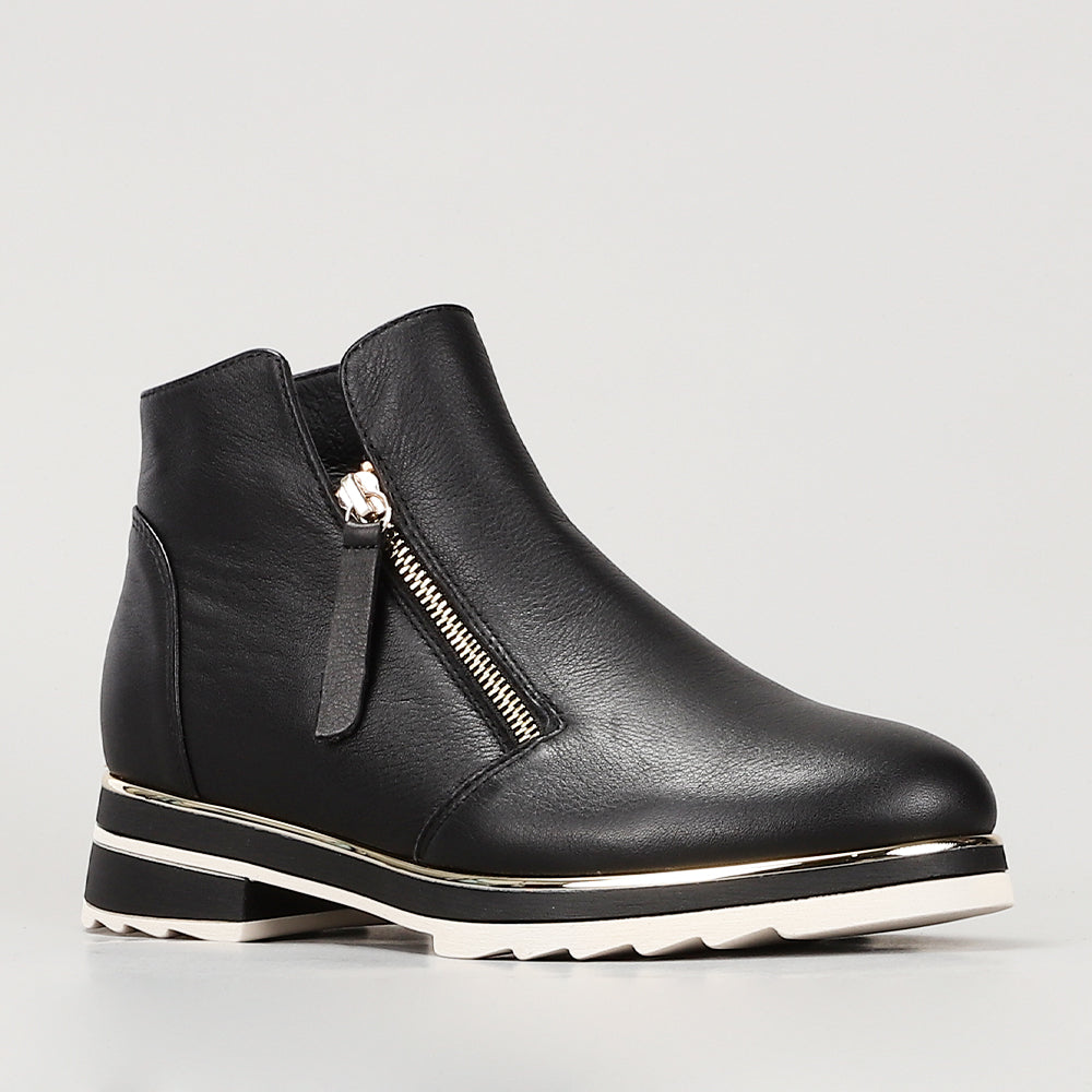LE SANSA BASEL BLACK - Women Boots - Collective Shoes 