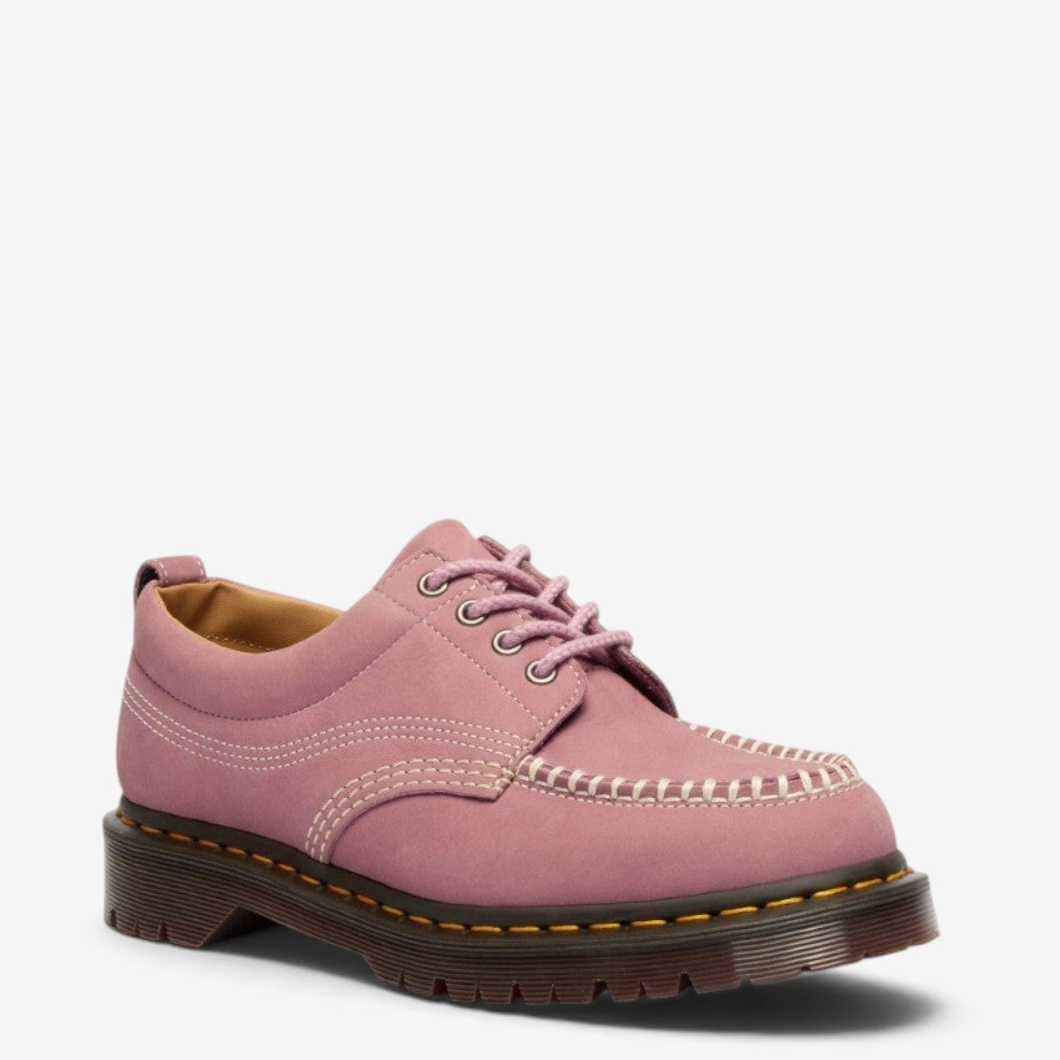 DR MARTENS LOWELL 4 EYE DUSTY ROSE MILLED