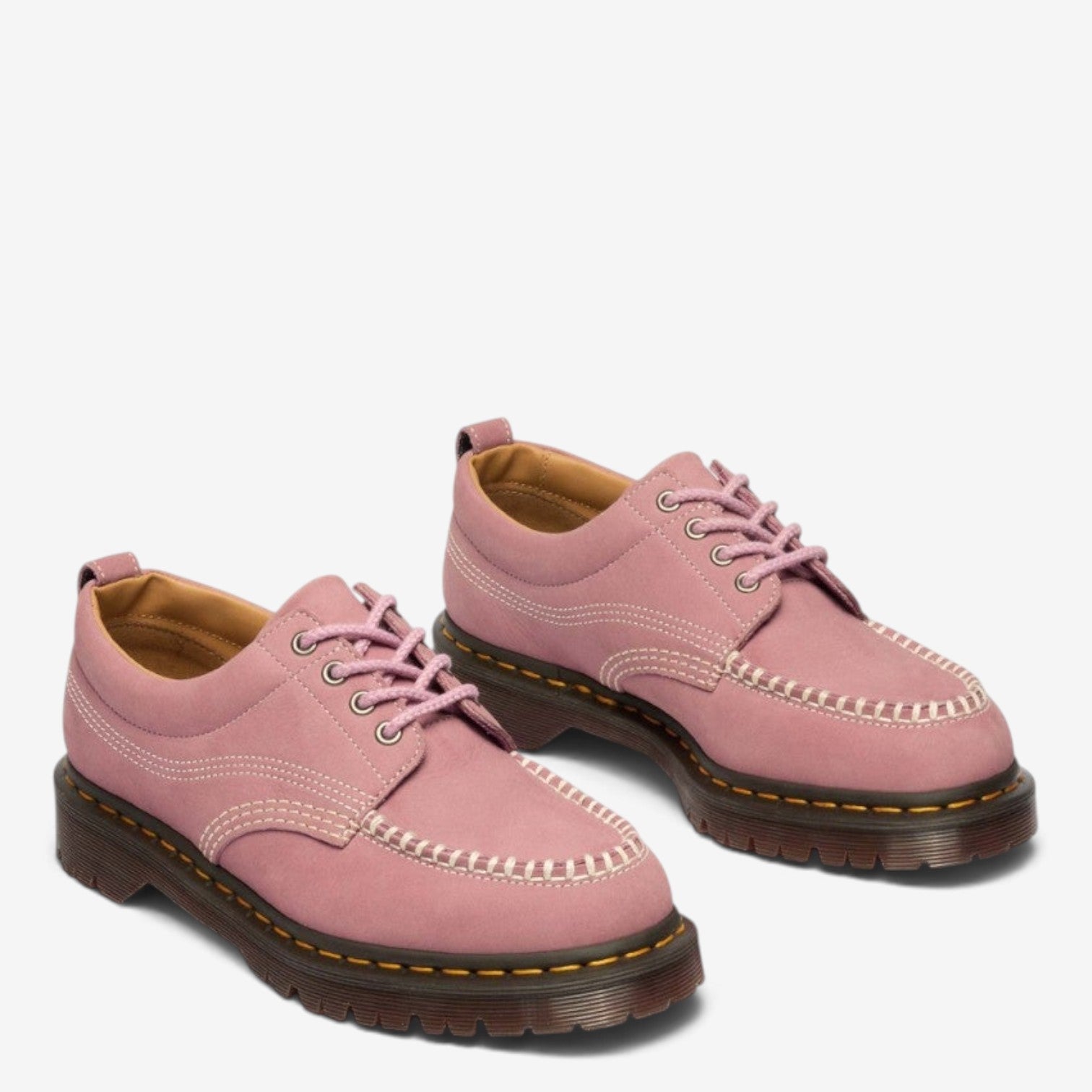 DR MARTENS LOWELL 4 EYE DUSTY ROSE MILLED