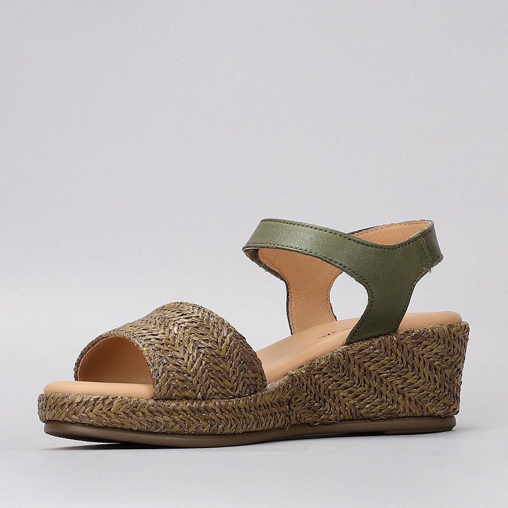 LE SANSA PILIA KHAKI - Women Sandals - Collective Shoes 