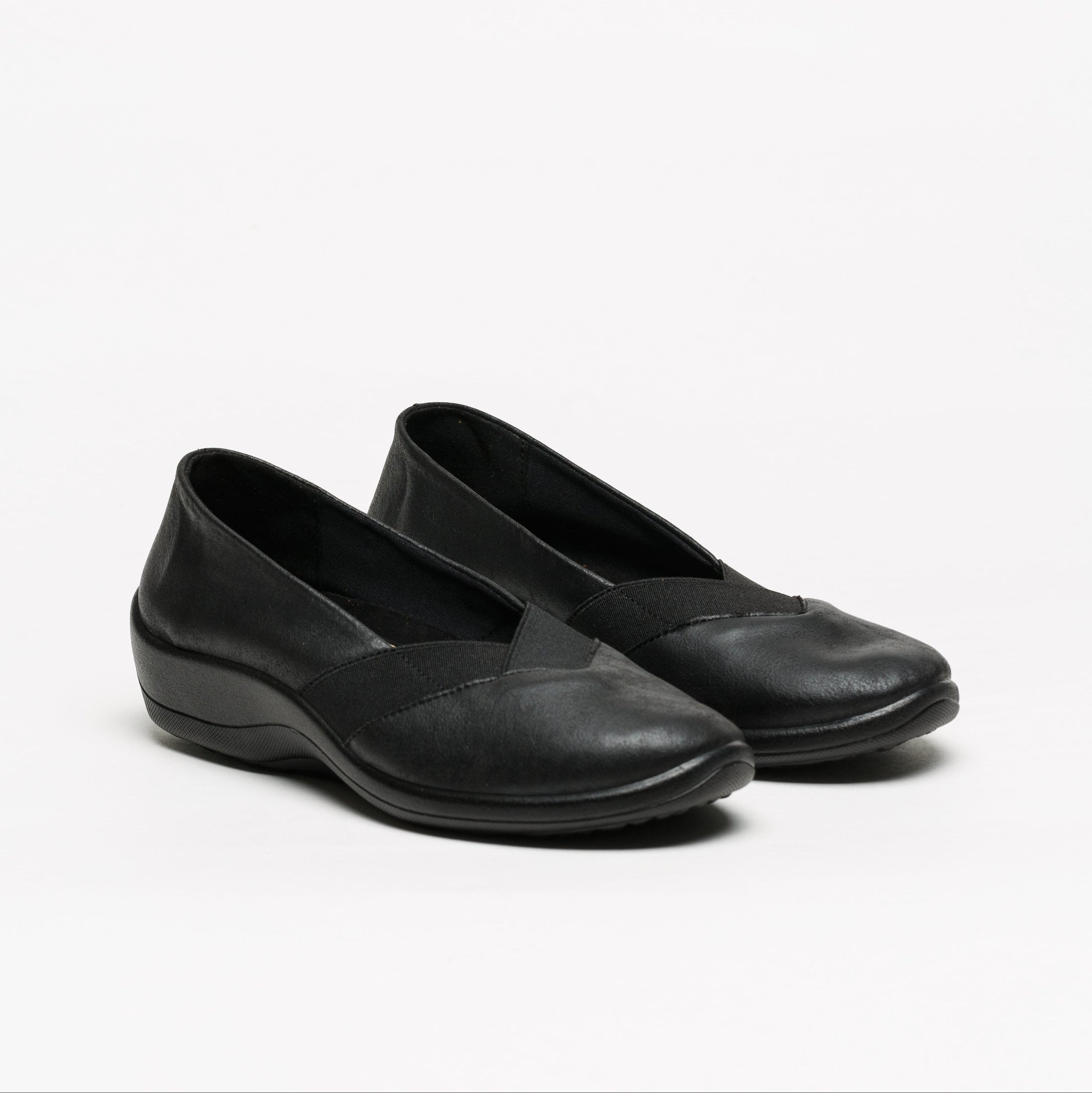 ARCOPEDICO ACADIA BLACK - Women Belle Flats - Collective Shoes 