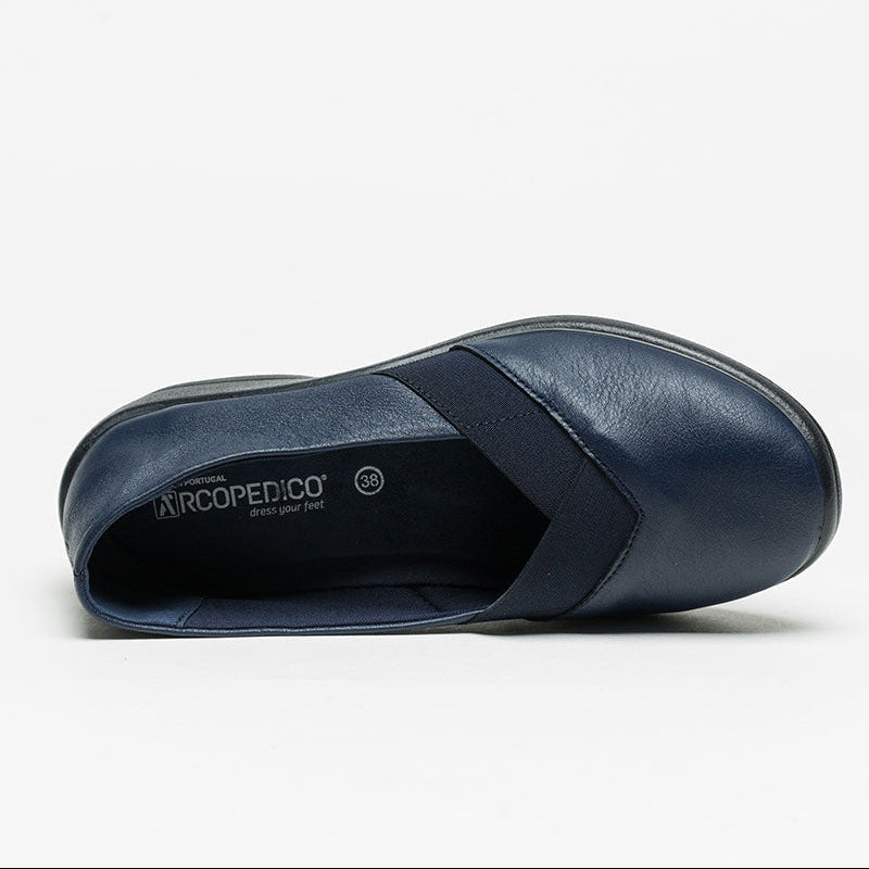 ARCOPEDICO ACADIA NAVY - Women Belle Flats - Collective Shoes 