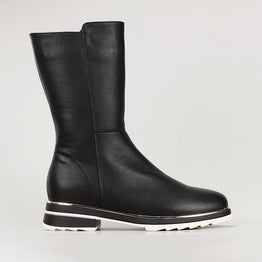 LE SANSA BUFFY BLACK - Women Boots - Collective Shoes 