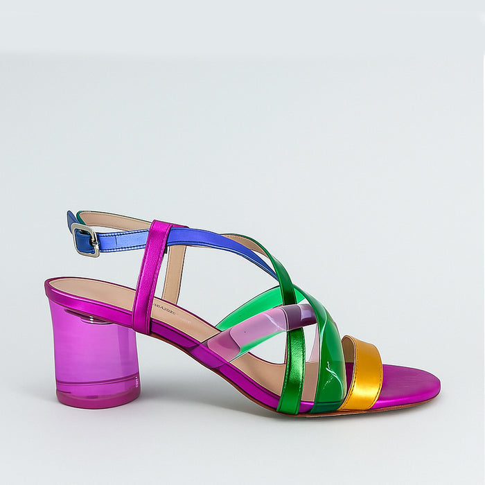 DJANGO & JULIETTE SANCHIAS BRIGHT MULTI - Women Sandals - Collective Shoes 