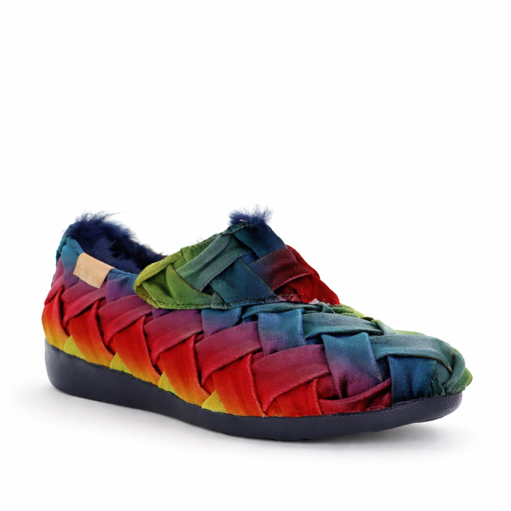 ZIERA FLISS RAINBOW - Women Slip On - Collective Shoes 