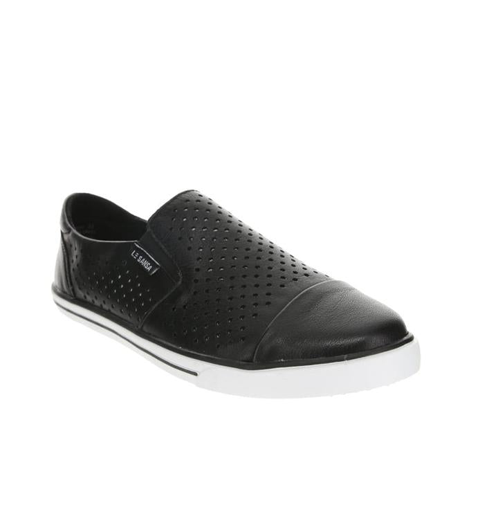 LE SANSA KEEPER BLACK - Women Slip On - Collective Shoes 