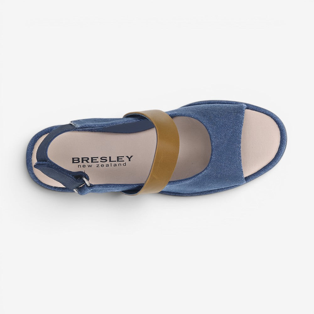 BRESLEY POLLEN DENIM / COGNAC