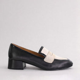 BRESLEY DENIAL BLACK MULTI - Women Loafers - Collective Shoes 